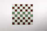 Standard Palm/Latte Checkers Board