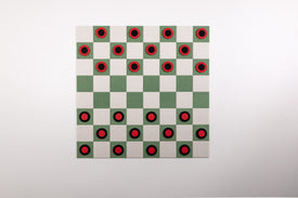 Standard Palm/Latte Checkers Board
