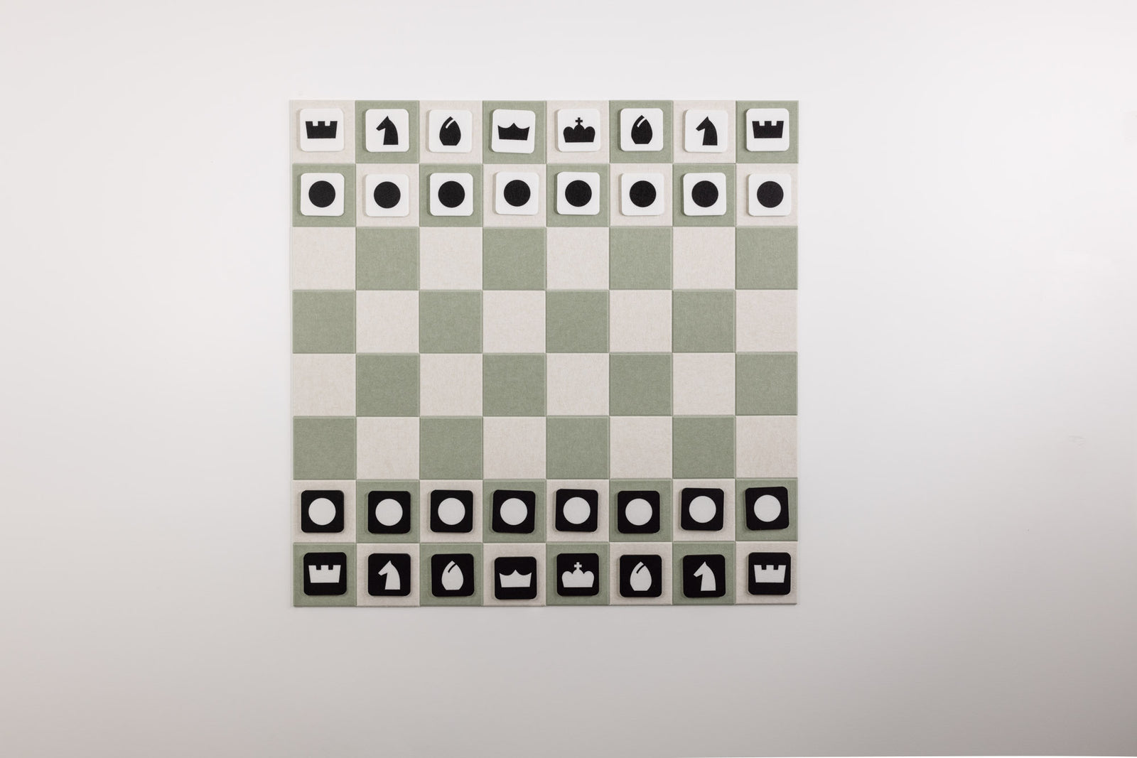 Standard Sage/Latte Chess Board