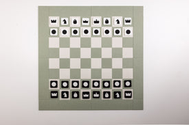 Deluxe Sage/Latte Chess Board