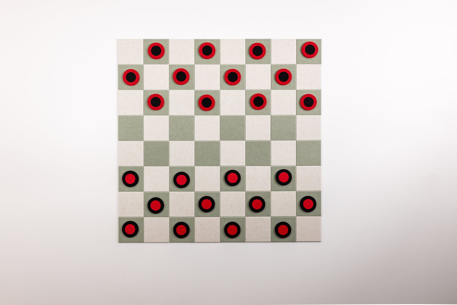 Checkers Wall Game