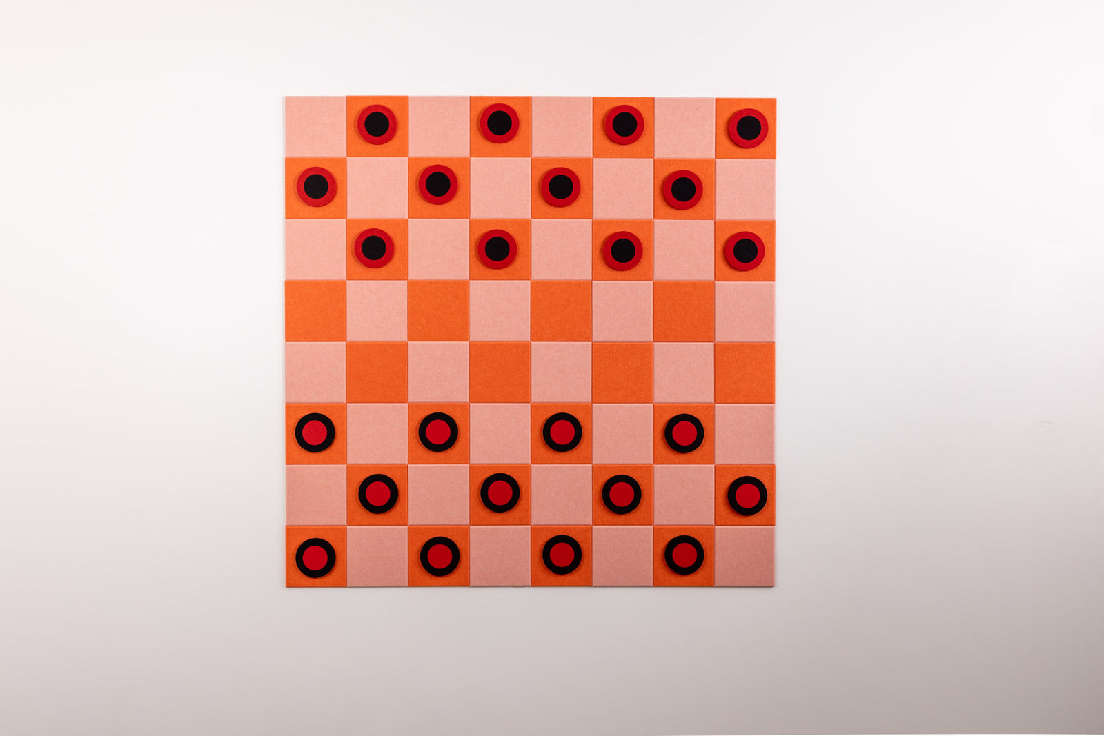 Standard Aries/Coral Checkers Board