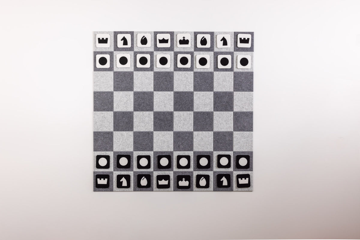 Standard Armor/Nickel Chess Board