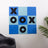 Cayman/Baby Blue Tic-Tac-Toe Board