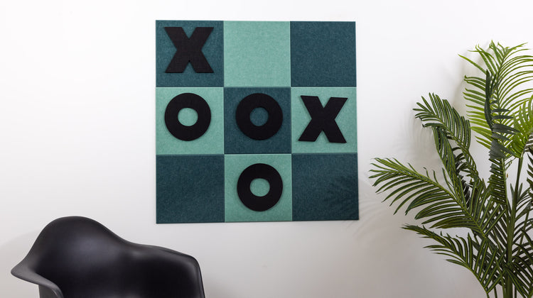 Atlantic/Mint Tic-Tac-Toe Board