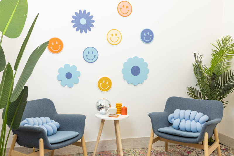 piece smiley face multicolor