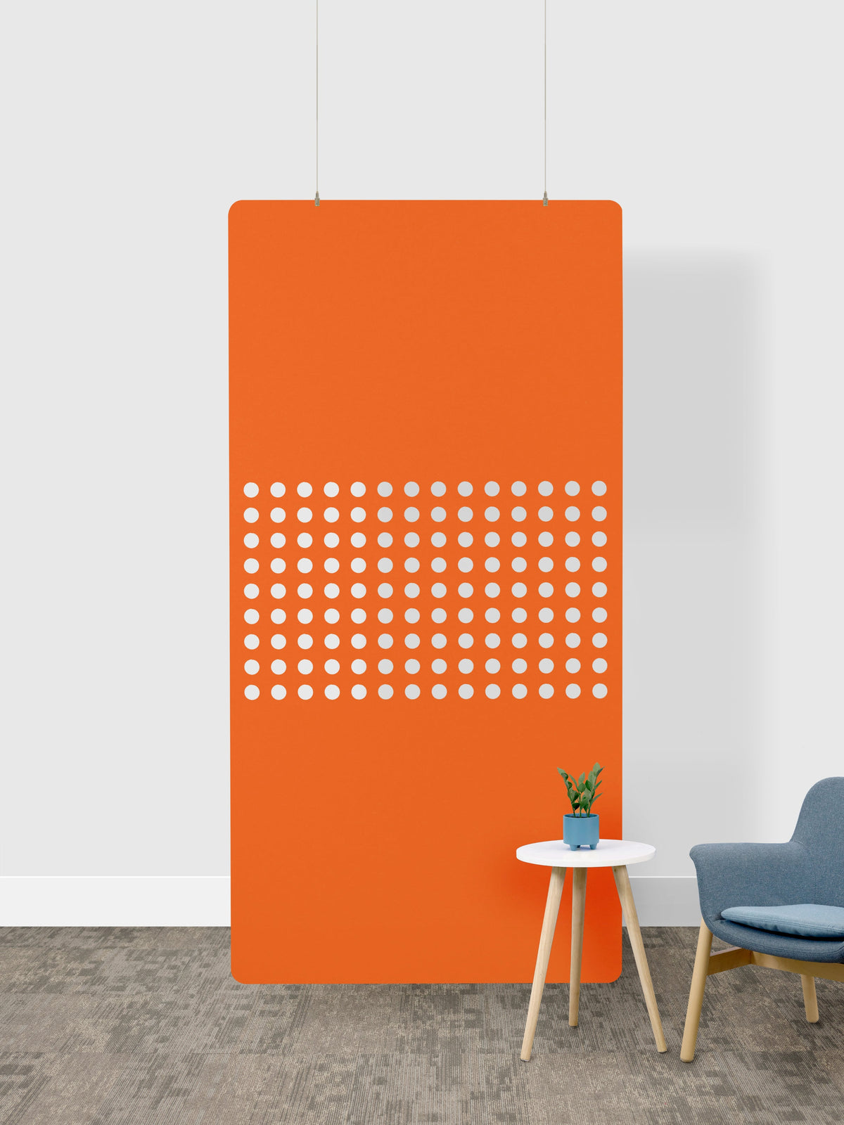 Flat Dots Room Divider