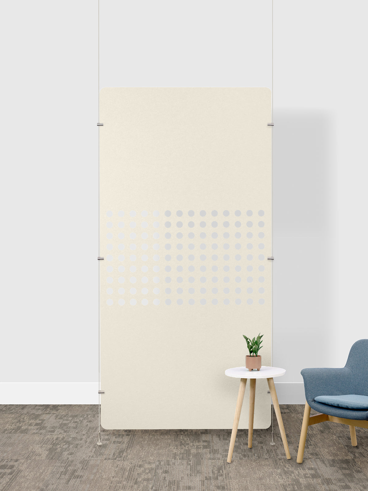 Anchored Room Dividers