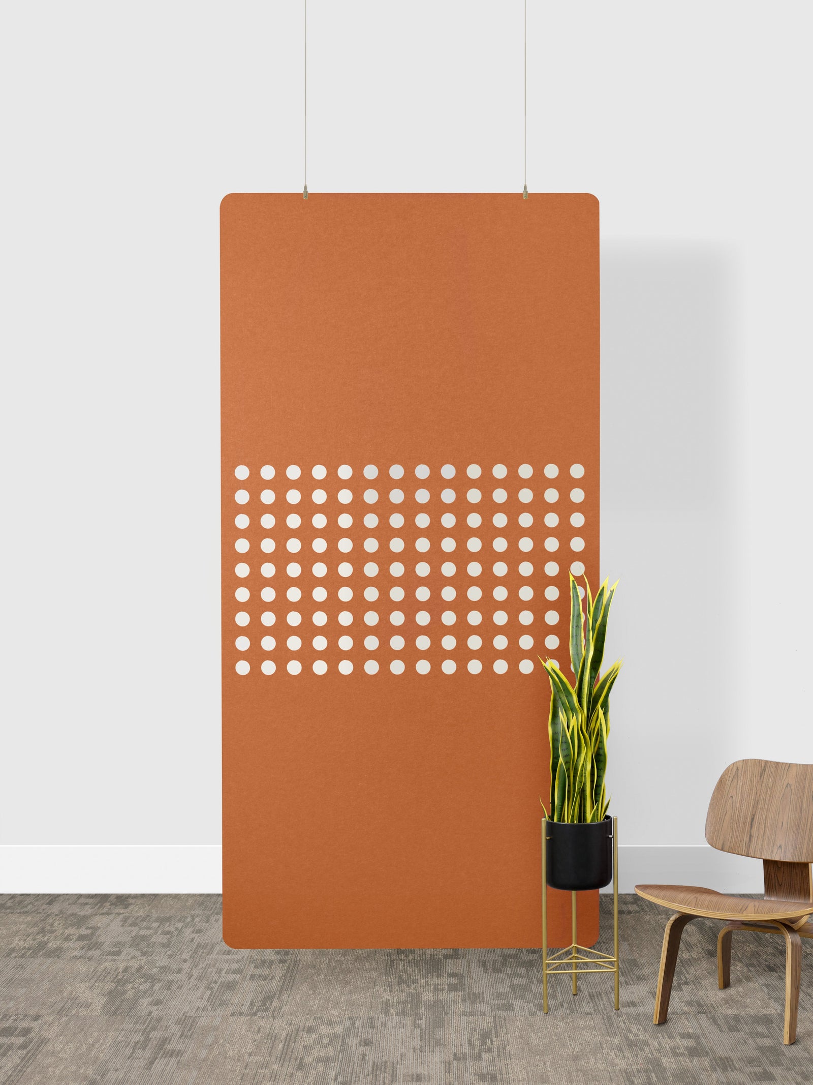 Flat Dots Room Divider