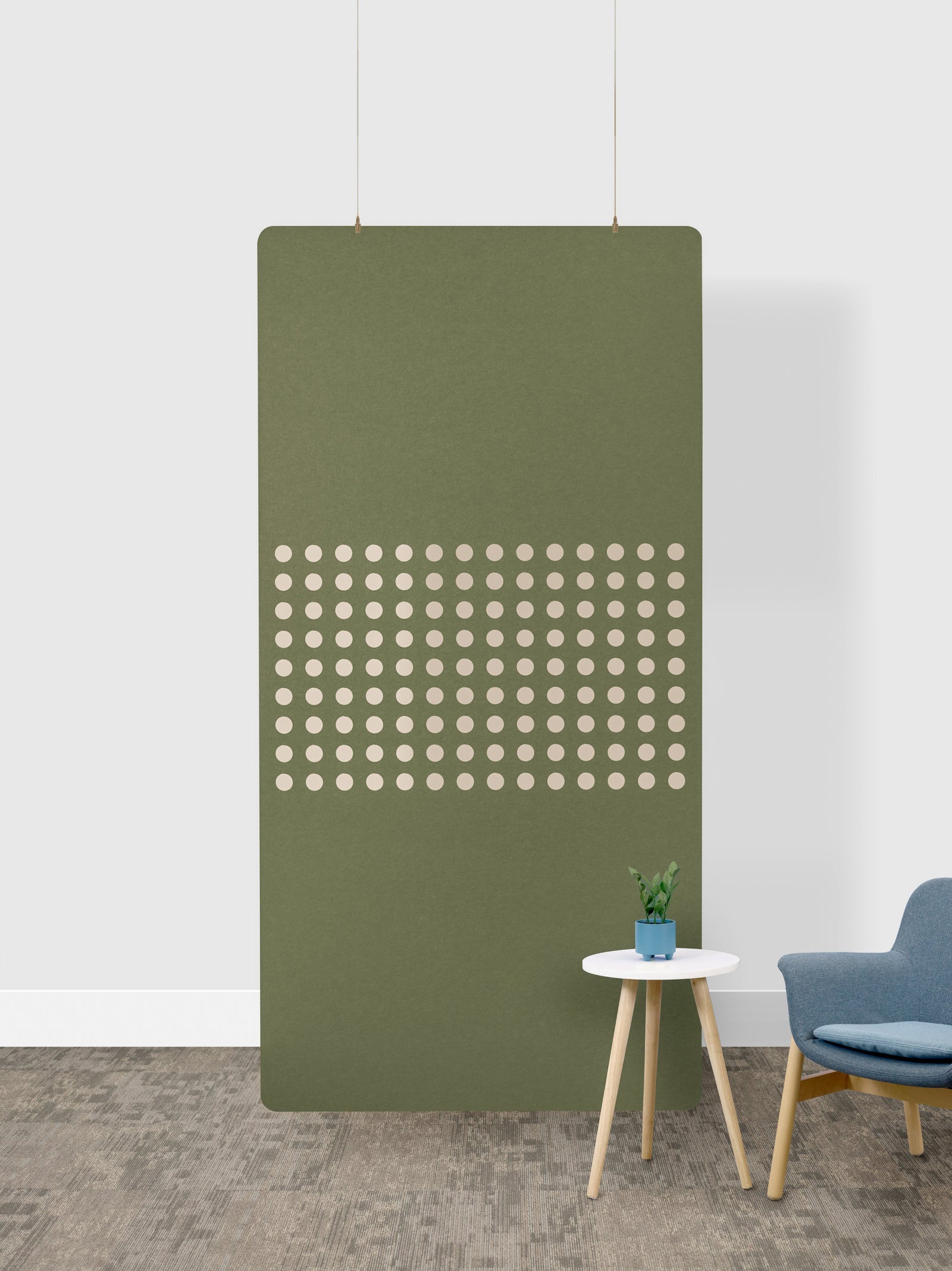 Flat Dots Room Divider