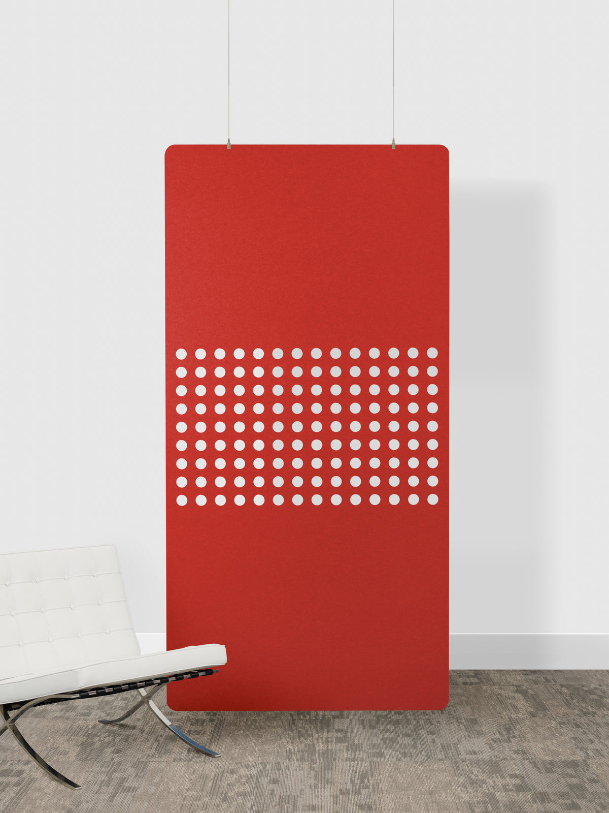Scarlet Dots Partition