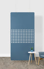 Slate Blue Dots Partition