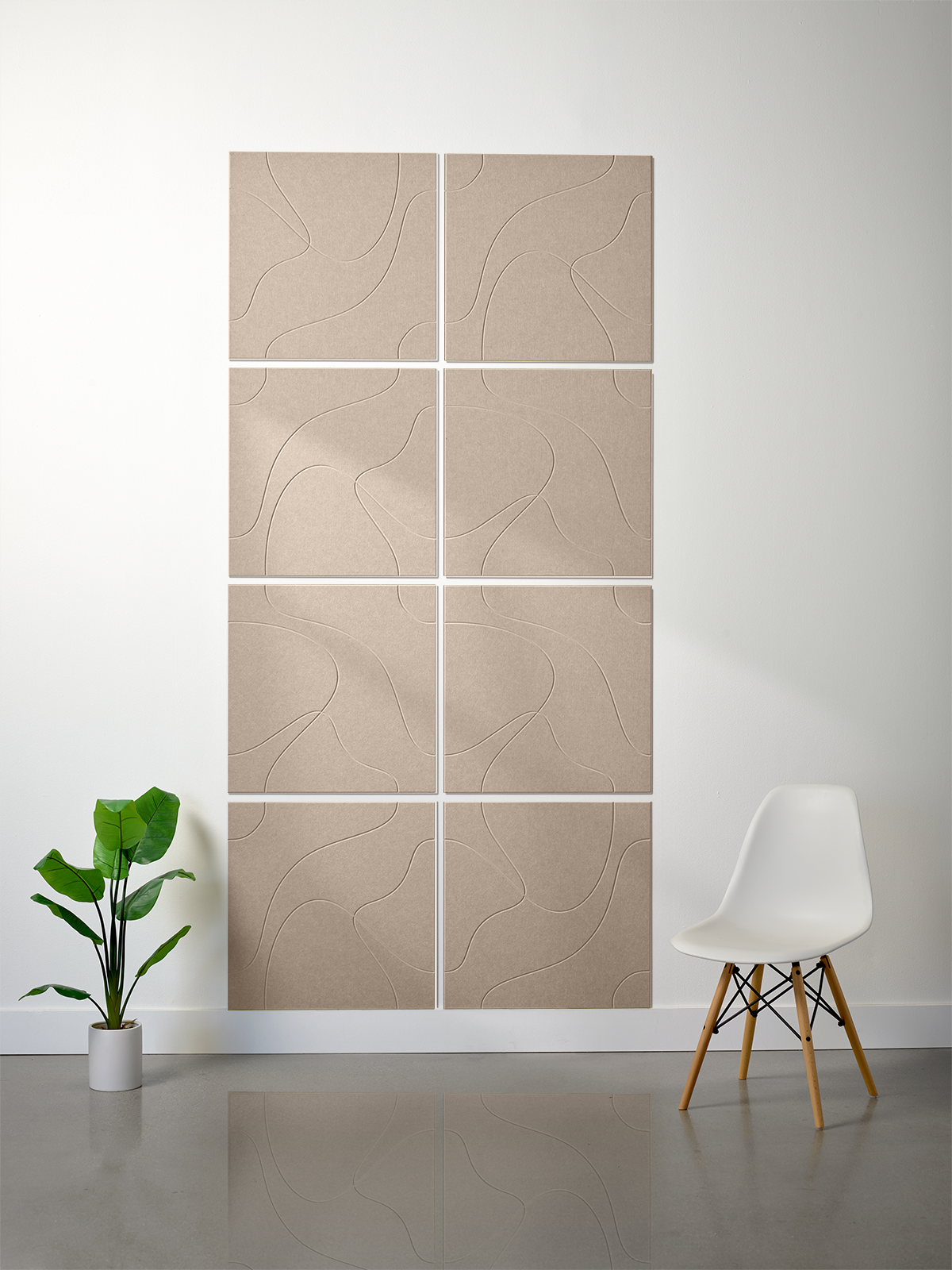 9mm Engraved 2'x2' Tile – Topo
