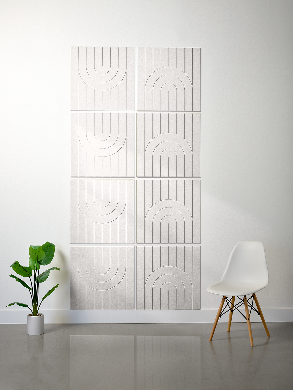 9mm Engraved 2'x2' Tiles - Zen (Set of 8)