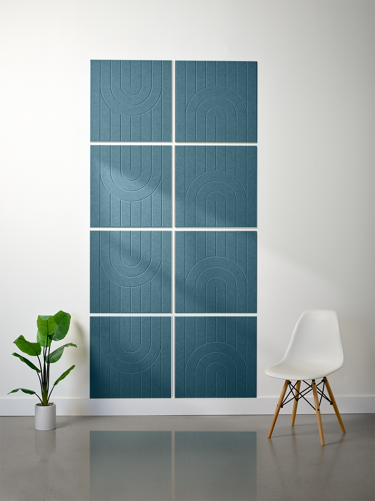 9mm Engraved 2'x2' Tiles - Zen (Set of 8)