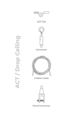 Act Ceiling hardware