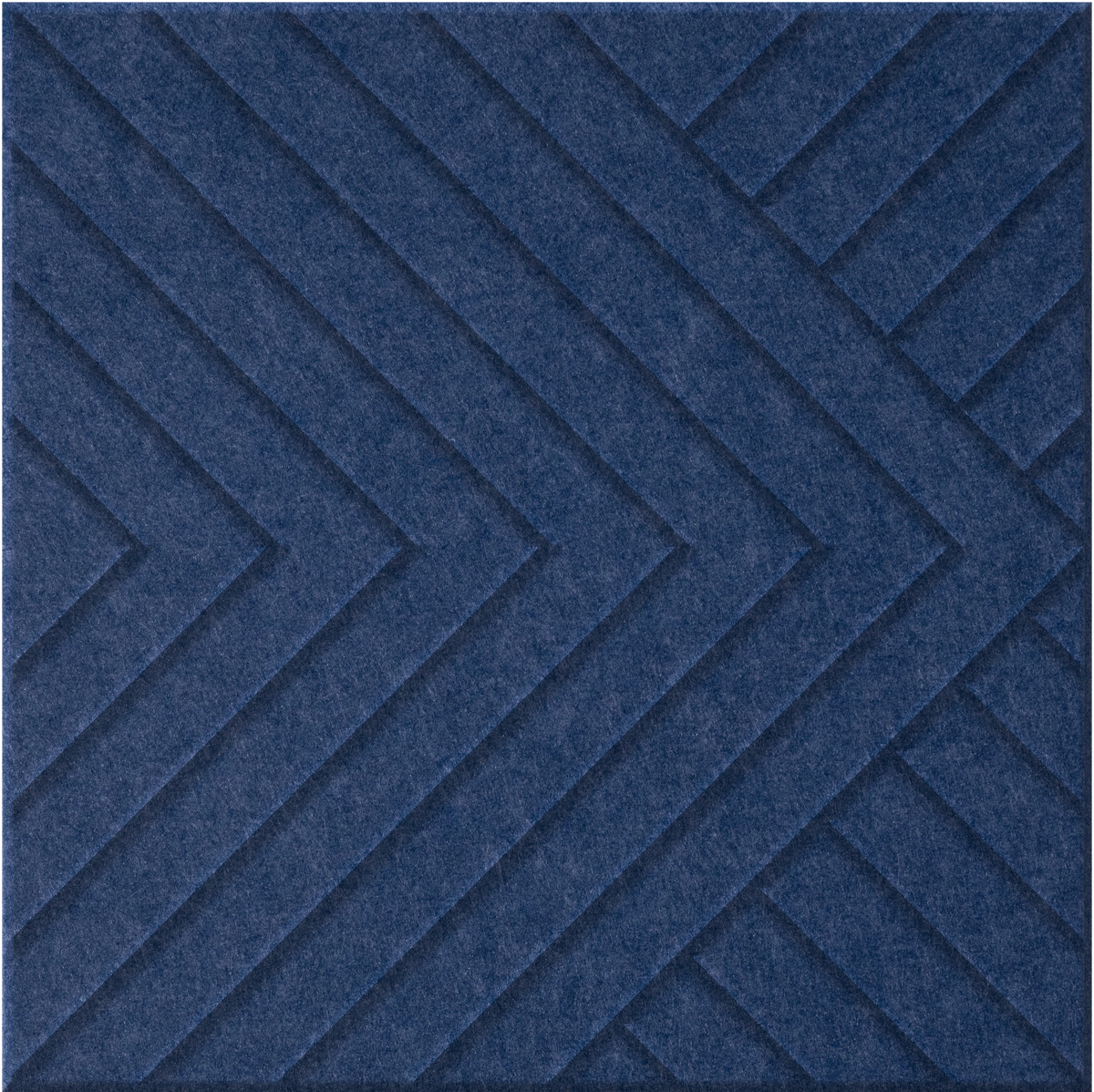 Admiral 9mm Engraved Converge felt sample with chevron grooves