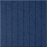 Admiral 9mm Engraved Parallel felt sample with straight vertical grooves