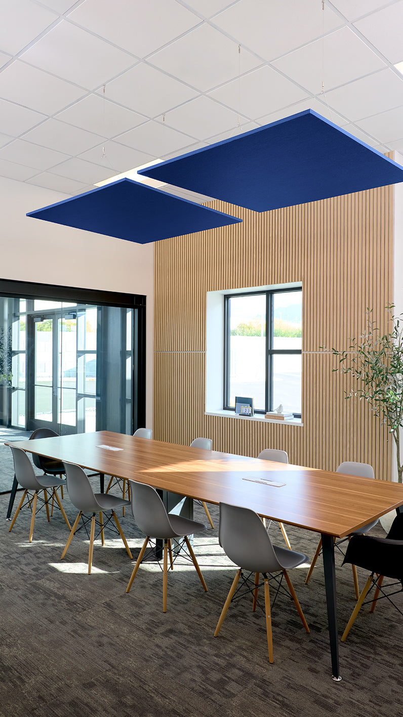 Flat Square Cloud Baffles