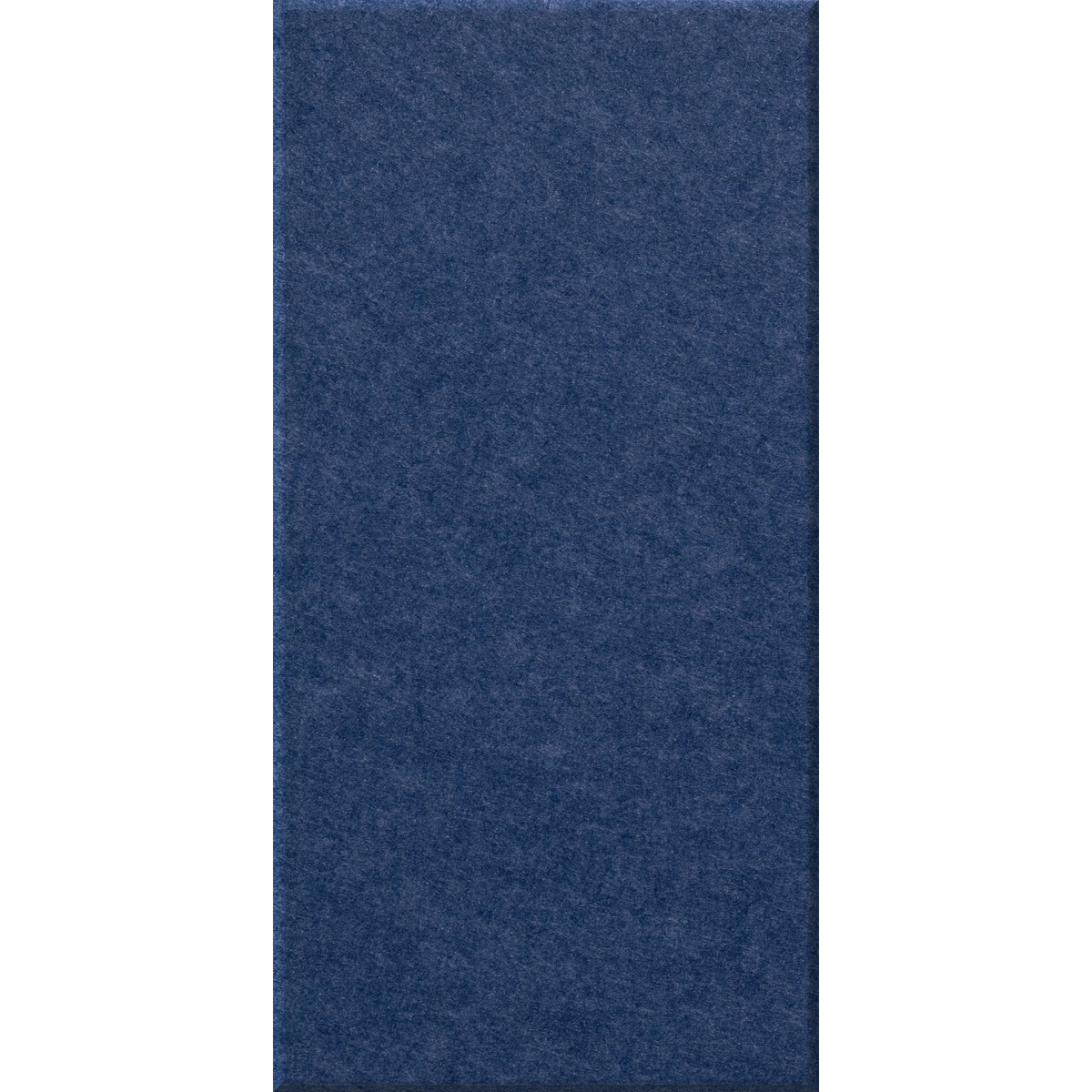 A solid dark blue textured fabric swatch shown vertically against a white background.