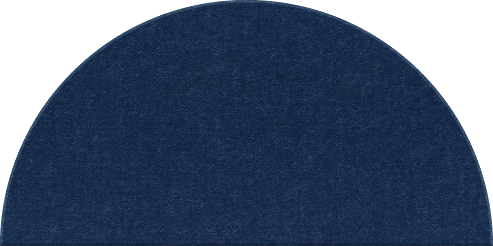 Large Half Circle Tile