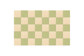 green checkerboard Felt Right design made from sound-dampening acoustic felt panels