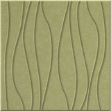 Aloe 9mm Engraved River felt sample with wavy vertical grooves