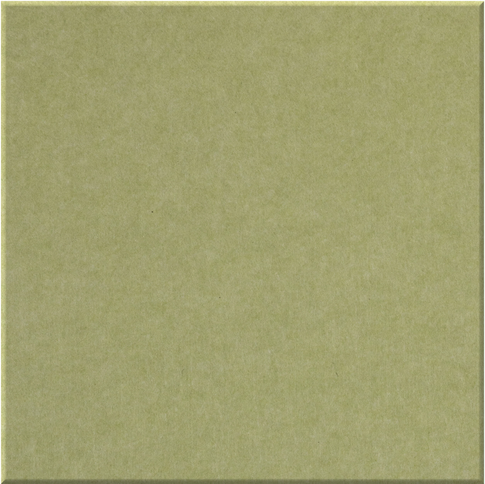 Sage green square tile with matte finish and subtle texture.