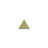 Green triangle on a white background.