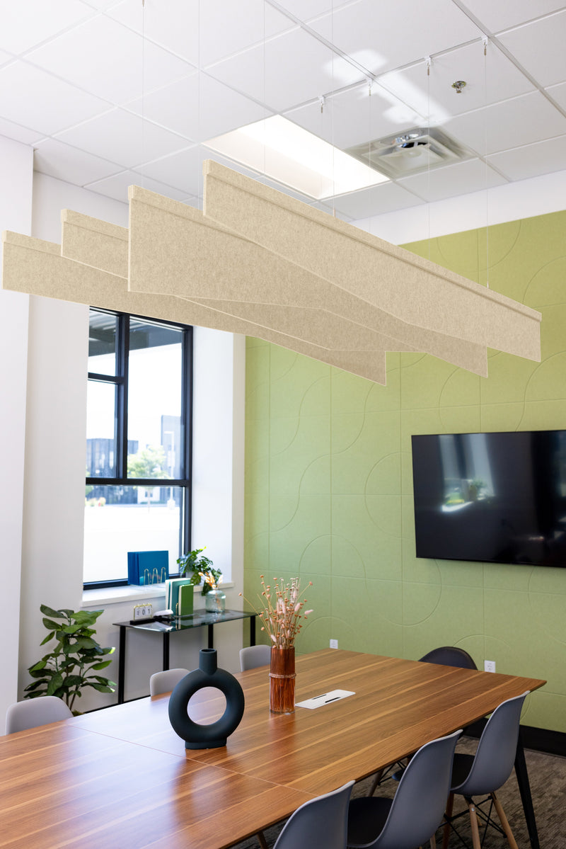 Porcelain Acoustic Blade Baffle