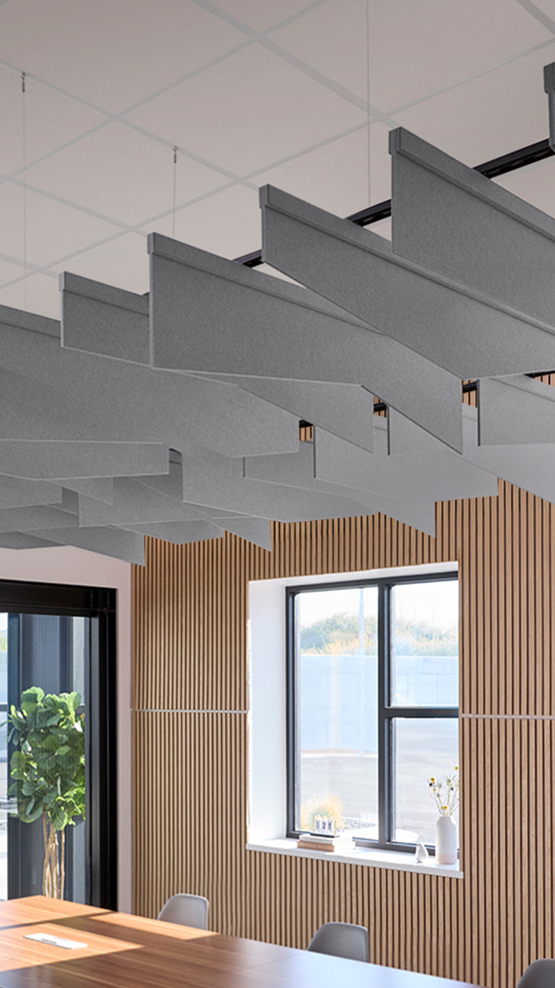 Angle Acoustic Blade Baffle