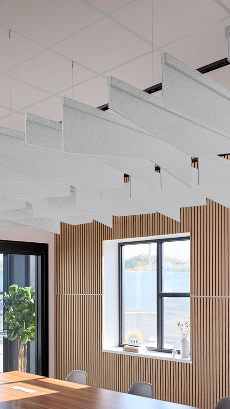 Angle Acoustic Blade Baffle