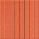 Aries 9mm Engraved Parallel felt sample with straight vertical grooves