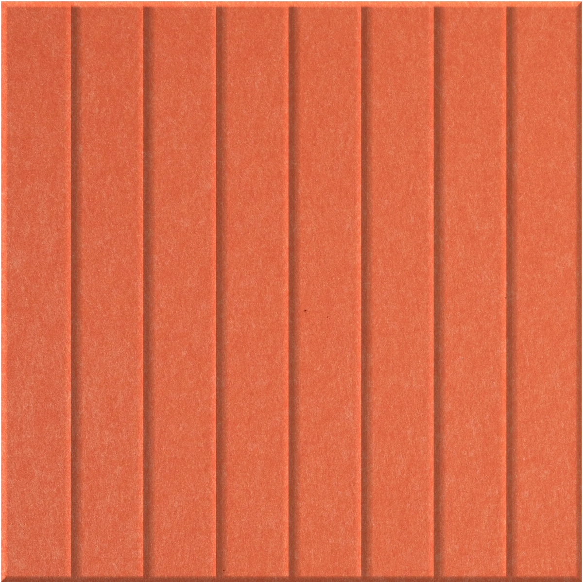 Aries 9mm Engraved Parallel felt sample with straight vertical grooves