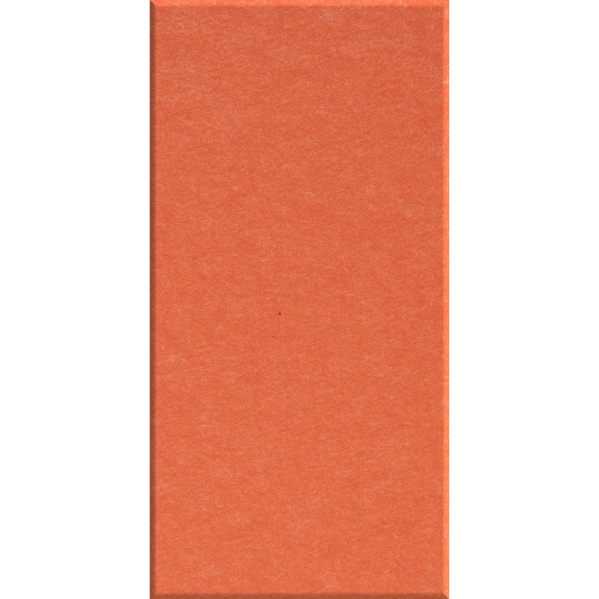 Rectangular shape orange felt tile