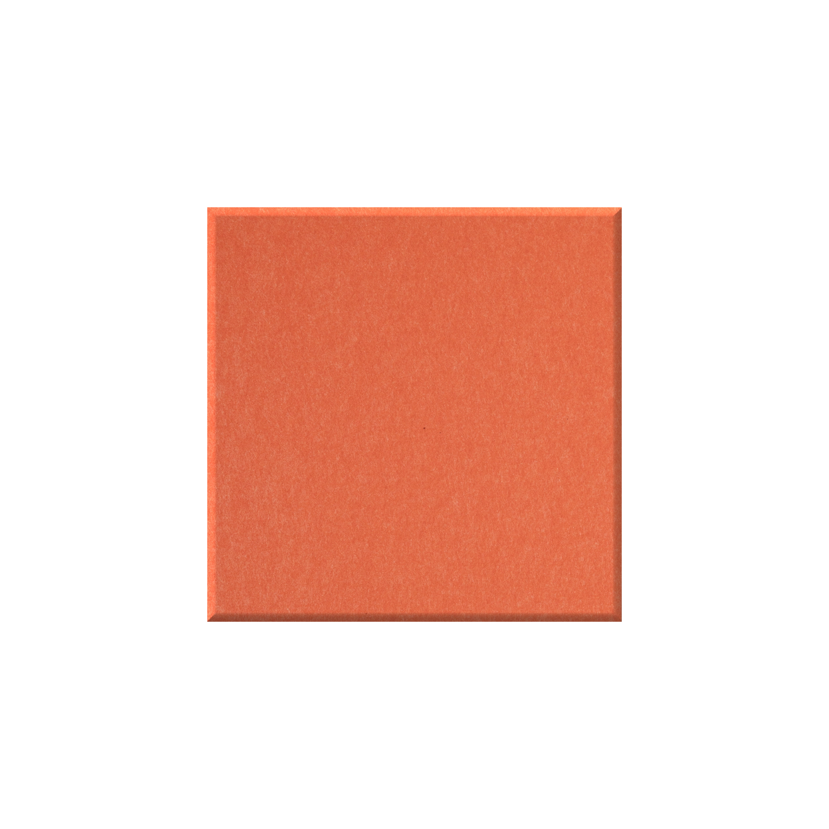 Orange square felt tile