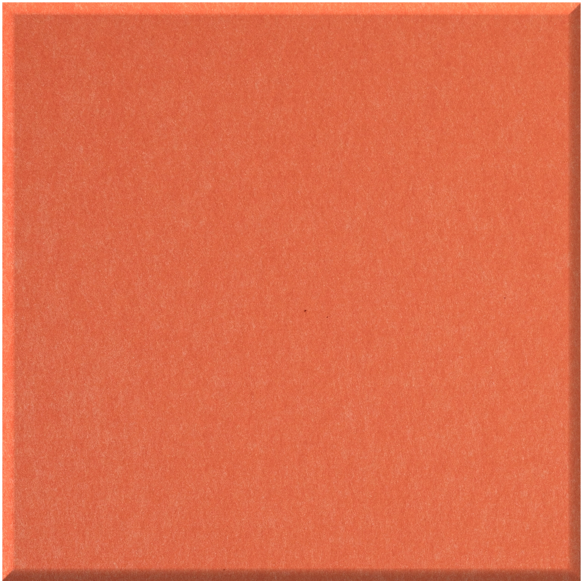Orange square felt tile