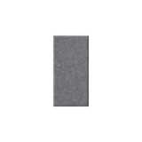 A rectangular gray textured sample card centered on a plain white background.