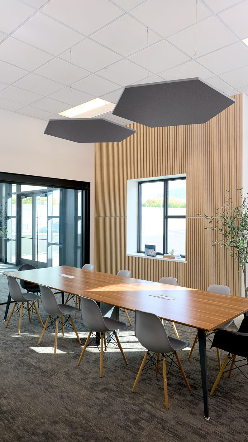 Flat Hexagon Cloud Baffles