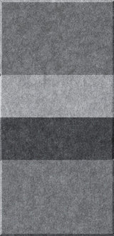 Four gray tiles stacked vertically showing varying shades from dark charcoal to light gray.