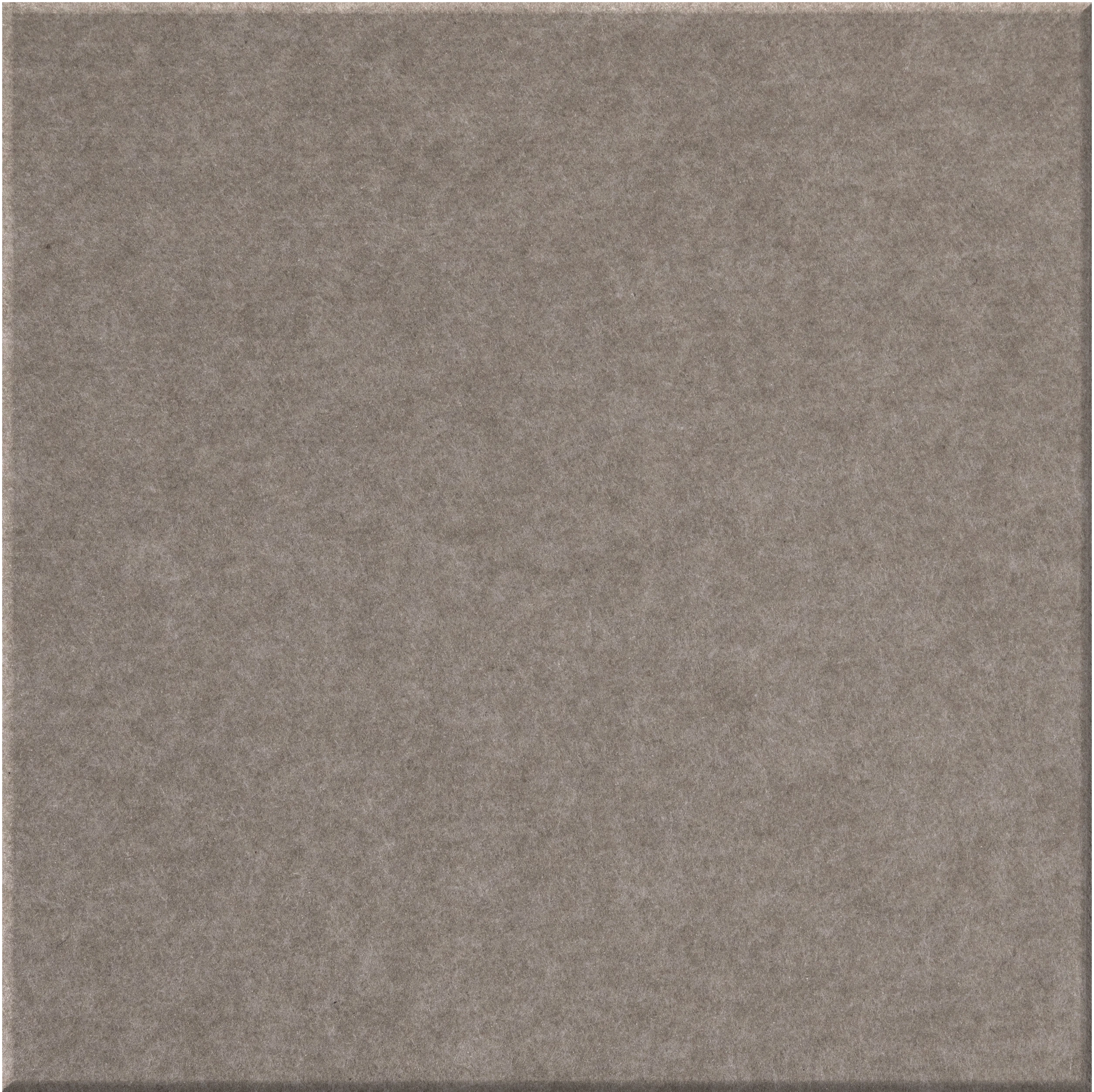 Large square tile with taupe stone texture and matte finish.