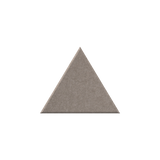A single flat, textured triangle sample centered on a plain white background.