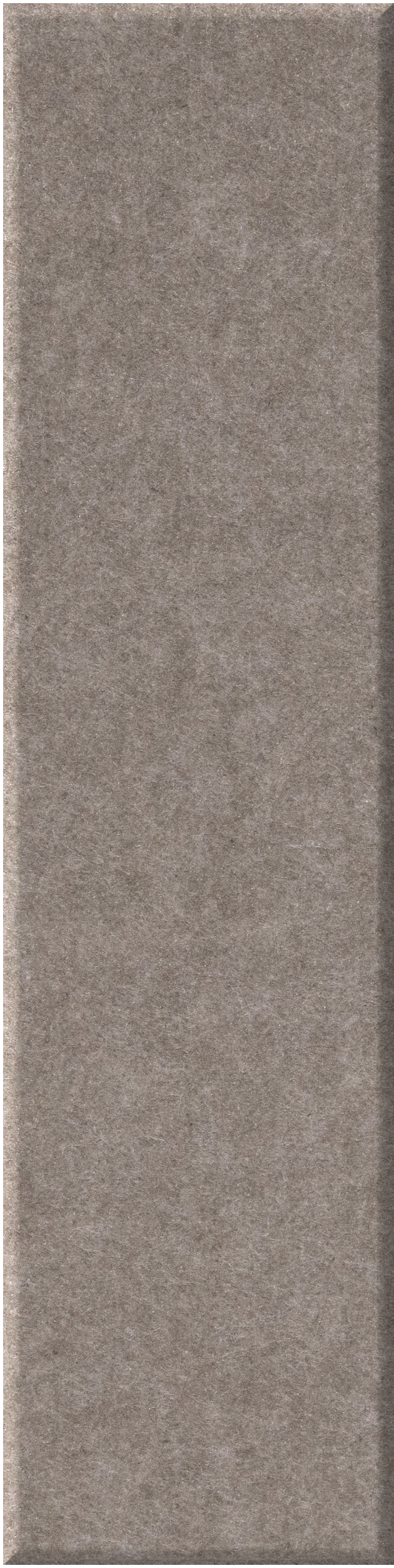 Gray shiplap tile with textured surface and beveled edges.