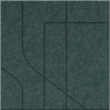 Atlantic 9mm Engraved Subway felt sample with offset stepped line grooves