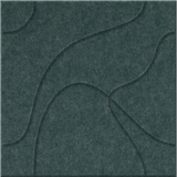 Atlantic 9mm Engraved Topo felt sample with flowing topographic line grooves