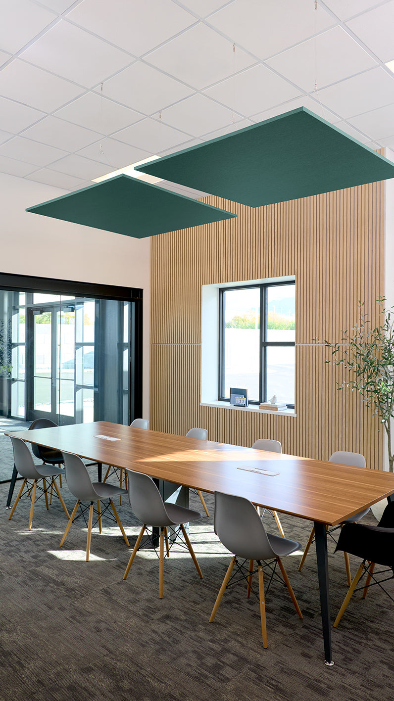 Flat Square Cloud Baffles