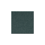 A square fabric swatch in a dark teal green color, centered on a plain white background.