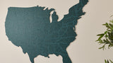 Atlantic US Map Wall Art