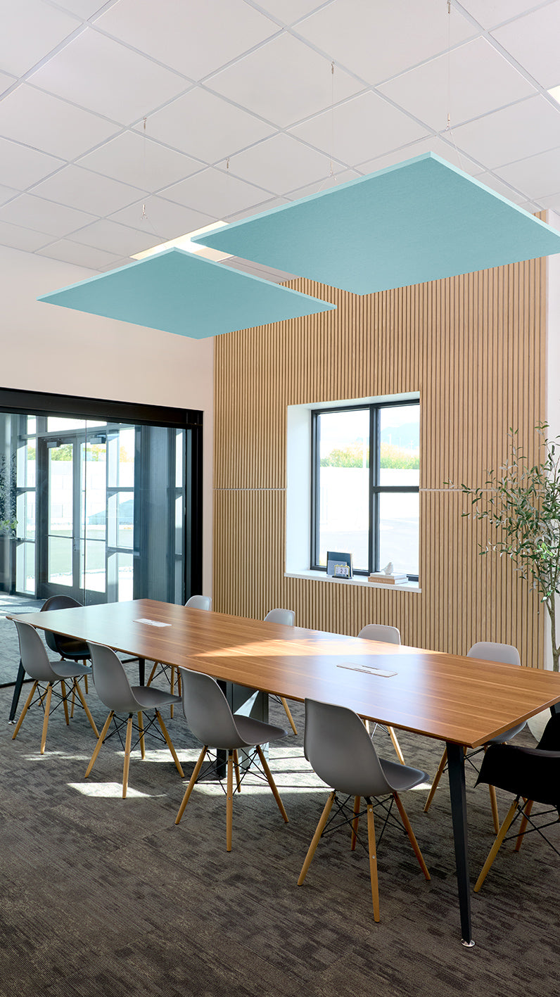 Flat Square Cloud Baffles