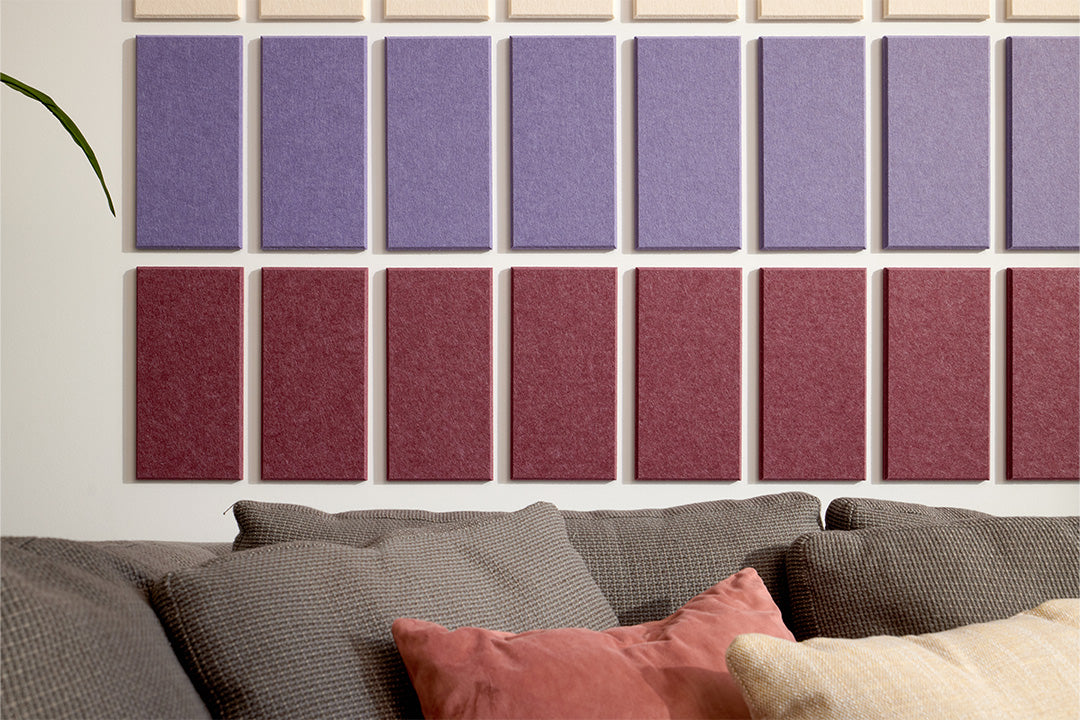 maroon and purple wall tiles